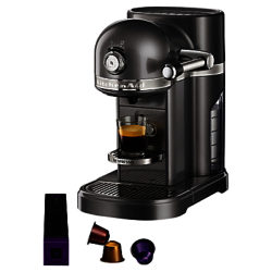 Nespresso Artisan Coffee Machine by KitchenAid Medallion Silver